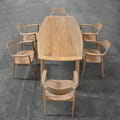 Dining Table Boat Shape Mid Cnetury icon