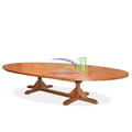 Dining Table Oval Shape Porch Extra Large Ovale Shape icon