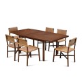 Dining Table Seed In Teak Extend 162/198