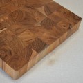 End Grain Cutting Board Teak Wood