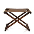 Foldable Stool With Leather icon