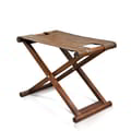 Foldable Stool With Leather icon