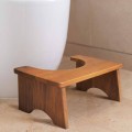 Folding Teak Toilet Stool Bath Room