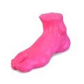 Foot Sculpture Replica Neon Pink Color