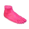 Foot Sculpture Replica Neon Pink Color