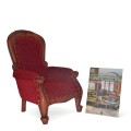 Grandfather Chair Mini Merah