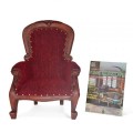 Grandfather Chair Mini Merah