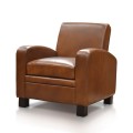 Havana Club Chair With Leather