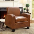 Havana Club Chair With Leather