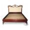 Mahogany Wavecrest Bed wooden slats mattress support