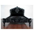 King Rococo Bed White icon