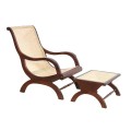 Lazy Chair  Deco With Rattan