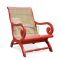 Lazy Chair With Rattan Cane