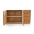 Ledge Sideboard With 2 Doors And 4 Drawers In All Wood