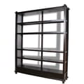 Library Laurent 5 Shelves, 5 Drw, No Backside Behind Shelves - Top And Bottom Profile (d) - Side With Square Rails - 180 X 43 X 216 icon