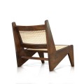 Lounge Chair N With Rattan Seat