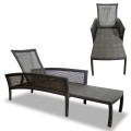 Lounger Syntetic Rattan 2