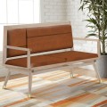 Loveseat Chair Walk In Brass  icon