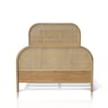 Luna Bed In Teak With Rattan With Super Single 109x193 icon