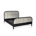 Luna Rattan Bed 153 X 205 Cm - Australian Queen - Black icon