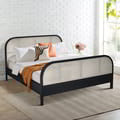 Luna Rattan Bed 153 X 205 Cm - Australian Queen - Black icon