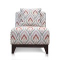 Metro Armless Chair With Spring Upholstery