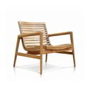 Mid Century Chair Natural Teak 1 St icon