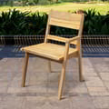 Mod-z Chair Half Wood Back - Left icon