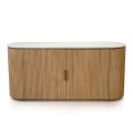 Moher Sideboard 2 Door Travertine