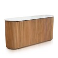 Moher Sideboard 2 Door Travertine