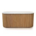 Moher Sideboard 2 Door Travertine