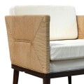 Mufti Riviera Chair With Natural Rope + Cushion