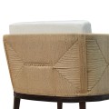 Mufti Riviera Chair With Natural Rope + Cushion