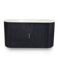 New Moher Sideboard 2 Door Travertine  Black icon