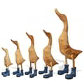 Patung Bebek Kayu Sepatu Badut Set Of 5 icon