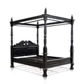 Queen Anne Bed 154x204-matt Black icon