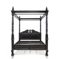 Queen Anne Bed 154x204-matt Black icon