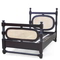 Ramses Single Bed With Rattan icon