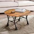 Round Coffee Table Diam. 60cm Iron Legs icon