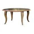 Round Dining Table Italy Coconut Top Teak icon