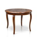 Round Dining Table Italy Coconut Top Teak icon