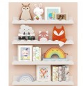 Scalloped Floating Shelves For Nursery