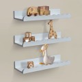 Scalloped Floating Shelves For Nursery