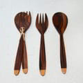 Sendok Garpu Makan Kayu Sono Set Of 2 icon