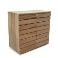 Raintree wood shoe storage cabinet flat side detail icon