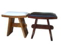 Shogun Stool With Leather icon