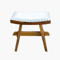 Shogun Stool With Leather icon