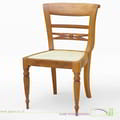 Side Chair Raffles With Rattan icon