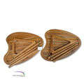 Side Table Fifties Set Of 2 In Mindi Slats F icon