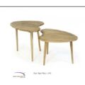 Side Table Fifties Set Of 2 In Mindi Slats E icon